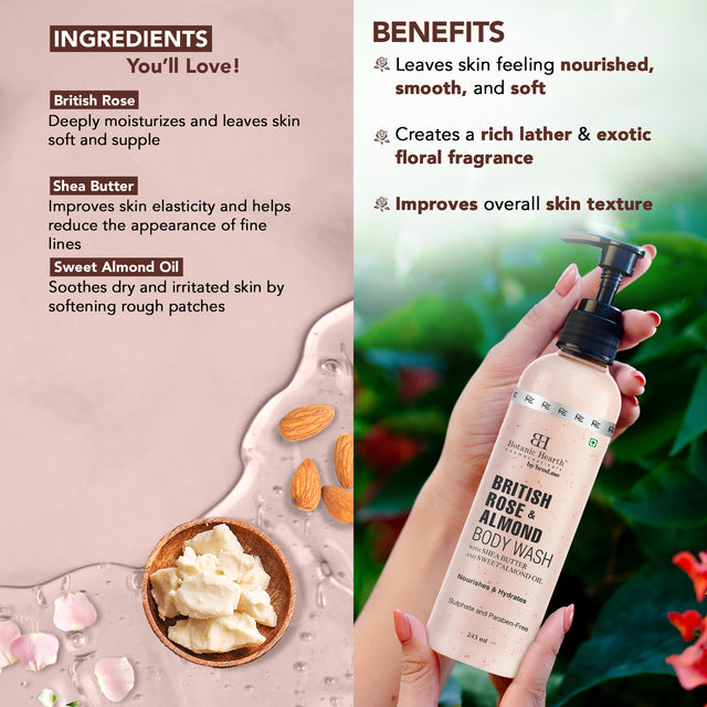 Skin Hydrating & Glow Boosting Body Wash Set (Pack of 3)