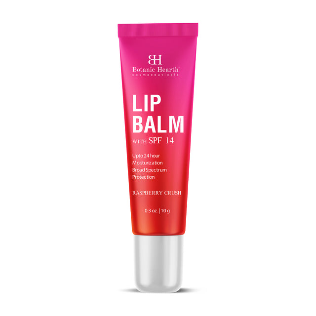 Raspberry SPF Lip Balm with Jojoba Oil, Vitamin E & Allantoin