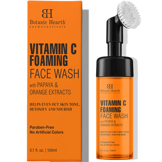 Botanic Hearth Brightening Vitamin C Foaming Face Wash, 150ml