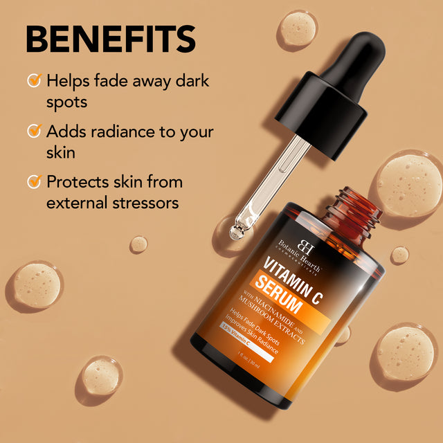 15% Vitamin C Face Serum with Niacinamide, Hyaluronic Acid & Vitamin E | 30 ml