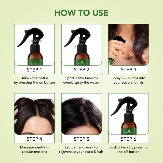 Rosemary Rice Water Hair Spray - 200ml