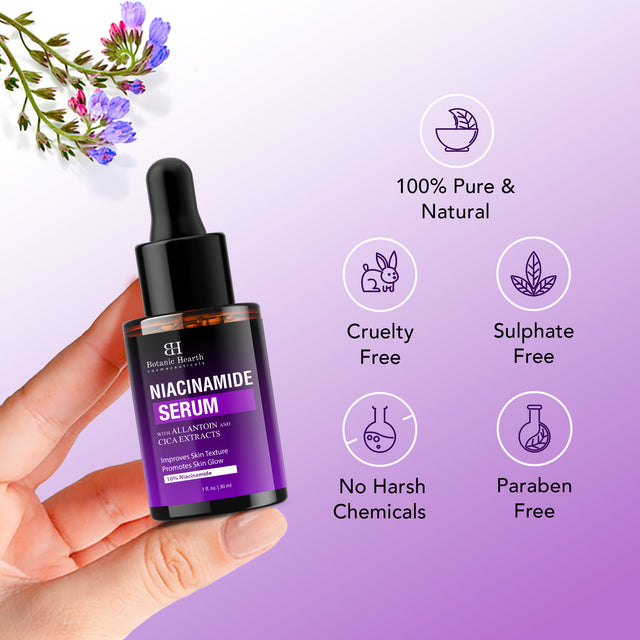10% Niacinamide Face Serum with Zinc PCA, Cica & Hyaluronic Acid | 30 ml