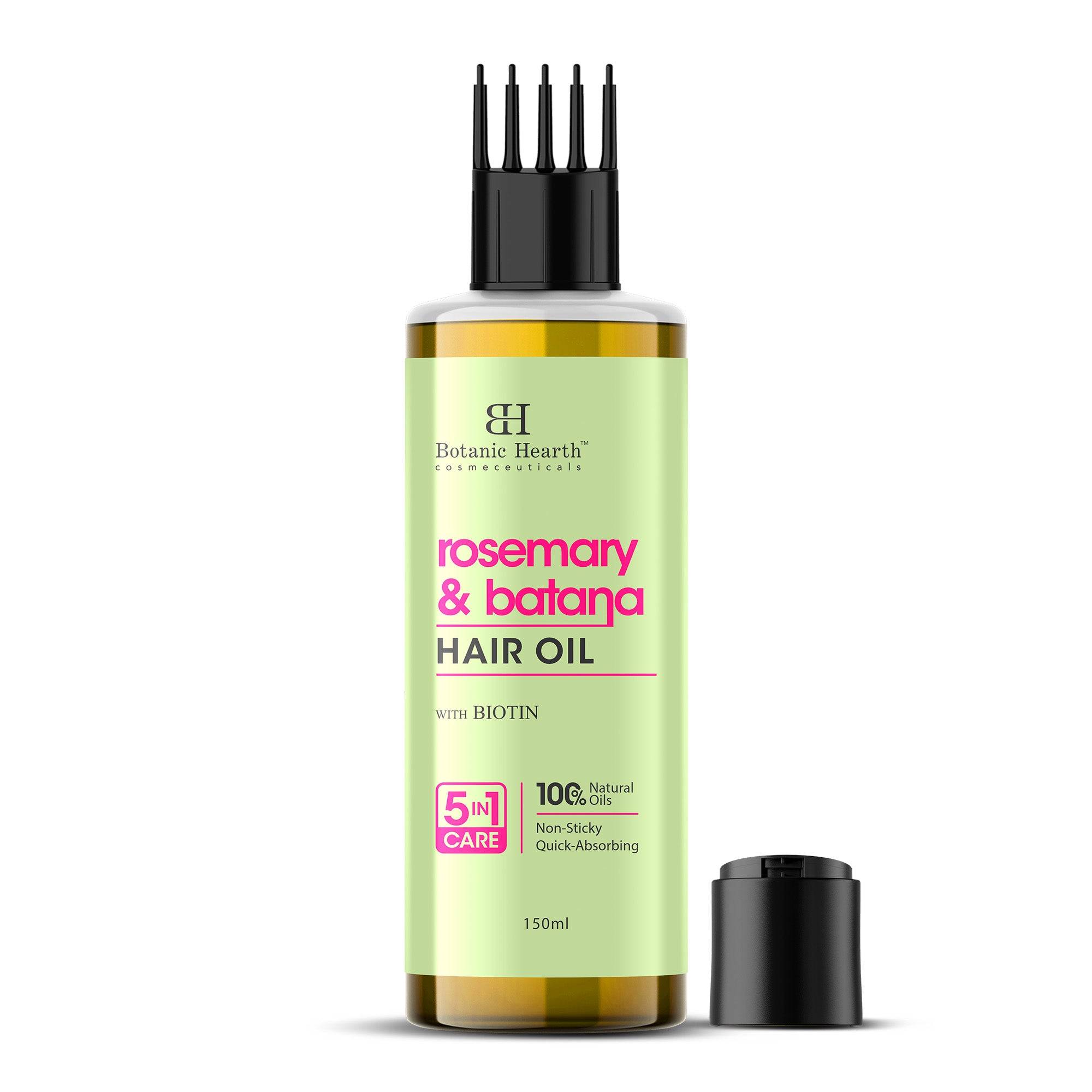 Rosmarin Haaröl Mit Batana Öl – 100% Natürlich, Fördert Haarwachstum, Gegen Haarausfall, 30 Ml (3er Set)