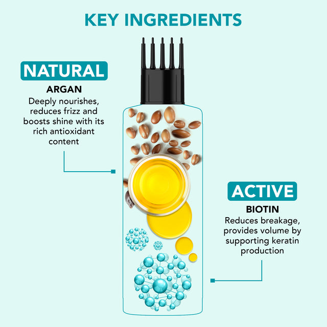 Argan & Biotin Hair Oil with Vitamin E - 150 ml