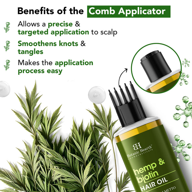 Hemp Biotin Grow & Strengthen Hair Oil - 150ml