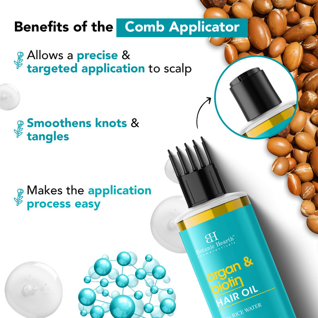 Argan & Biotin Hair Oil with Vitamin E - 150 ml