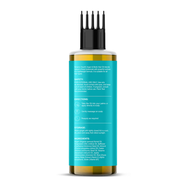 Argan & Biotin Hair Oil with Vitamin E - 150 ml