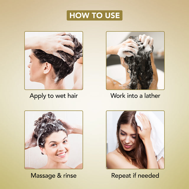 Defrizz & Repair Shampoo with Coconut Oil & Peptides
