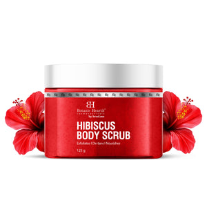 Hibiscus Body Scrub with Green Tea & AloeVera Extract