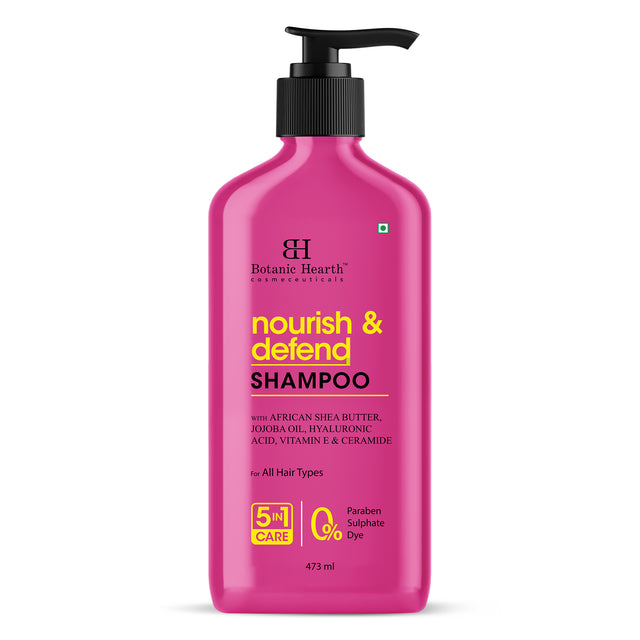 Nourish & Defend Shampoo with Vitamin E & Ceramide