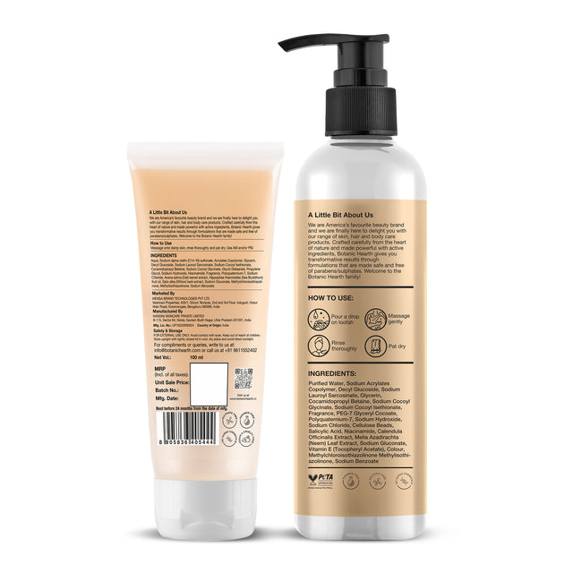 Oat & Niacinamide Bodywash - Facewash (Pack of 2)