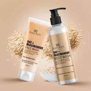 Oat & Niacinamide Bodywash - Facewash (Pack of 2)