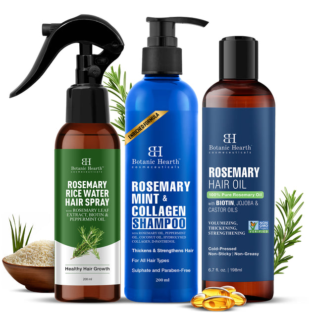 Rosemary 3-Step Hair Care Trio