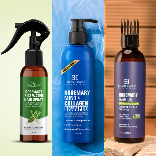 Rosemary 3-Step Hair Care Trio