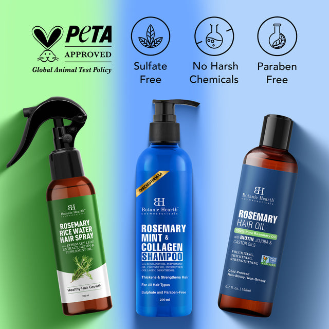 Rosemary 3-Step Hair Care Trio