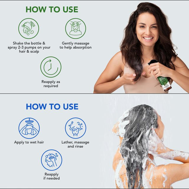 Rosemary Cleanse & Hydrate Shampoo - Spray Set