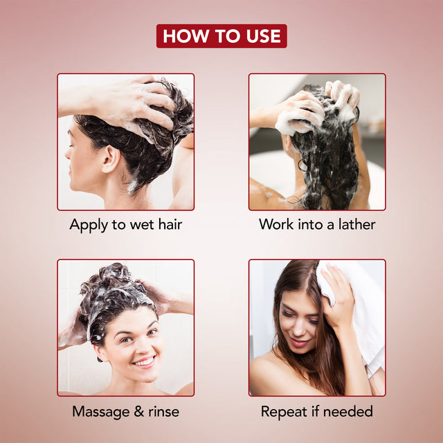 Smooth and Shine Shampoo with Hibiscus extract & Rosehip Oil