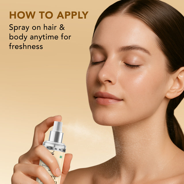 Botanic Hearth Velvet Vanilla Hair and Body Perfume Mist 100ml 